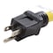 Ac Works Power Adapter, STW, CS6364, 5-15P, 1.5 ft., Yellow TES515-018 - alternate 5